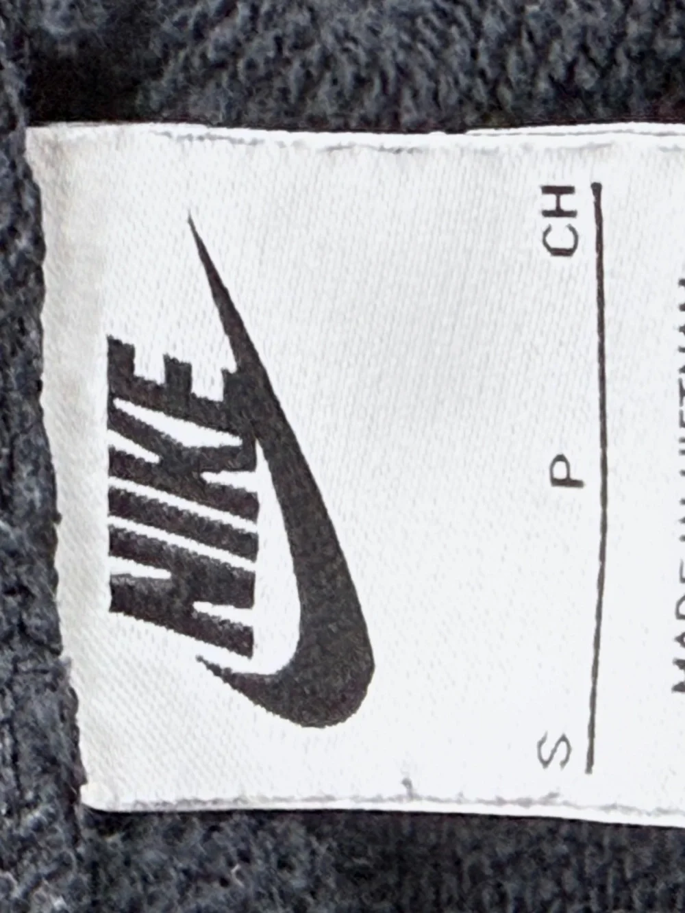 Nike Club Fleece Black Jogger Sweatpants Size S